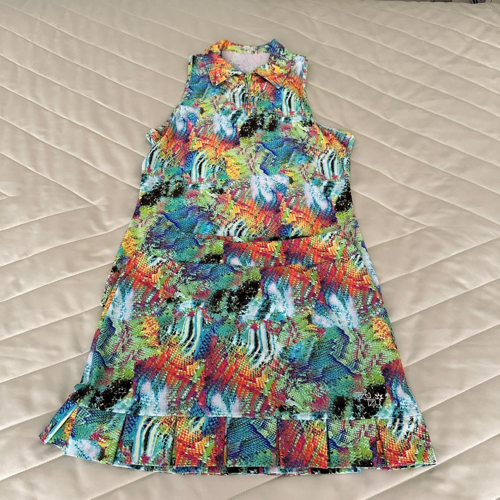 Tzu Tzu Women’s Outfit - Top and Skort Sold as a Set